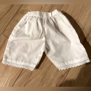 American girl doll, historical pleasant company, Addy’s meet drawers, bloomers